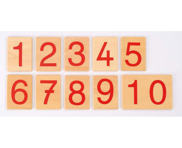 Number Cards For Number Rods