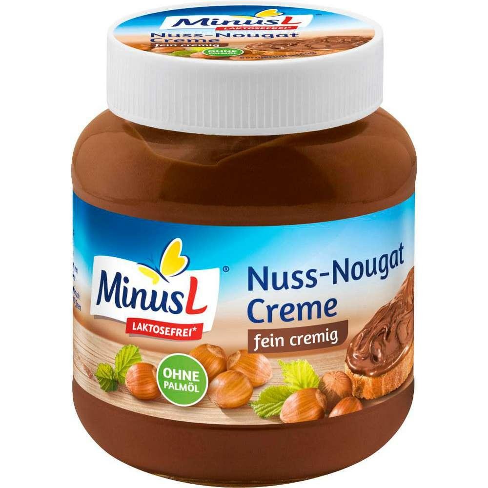 Nut-nougat cream, lactose-free