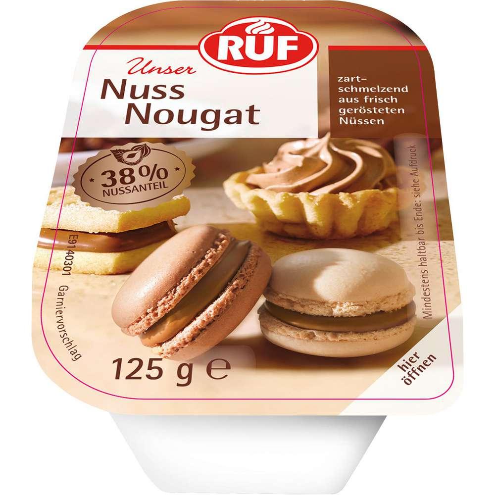 Nut nougat, dark