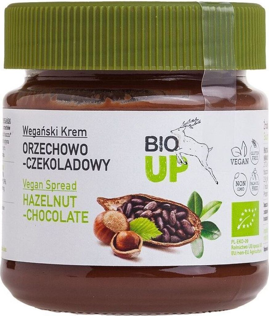 NUSS- UND SCHOKOLADENCREME, GLUTENFREI,190 g - ME GUSTO UP)