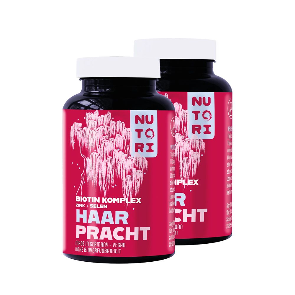 Nutori - HAIR PRACHT - hair capsules with biotin, zinc & vitamins