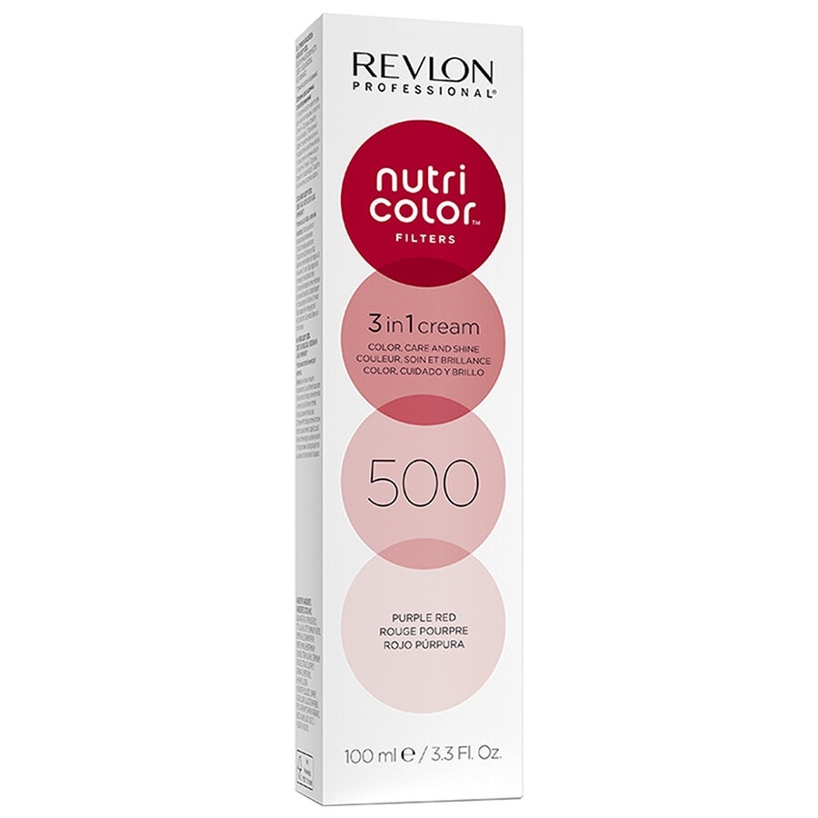 Revlon Professional Nutri Color Filters 3 in 1 Cream Nr. 500 - Purple Red, 100 ml
