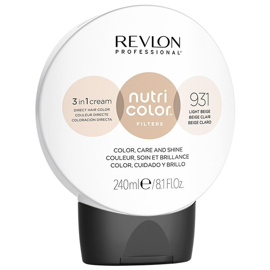 Revlon Professional Nutri Color Filters 3 in 1 Cream Nr. 931 - Helles Beige, 240 ml