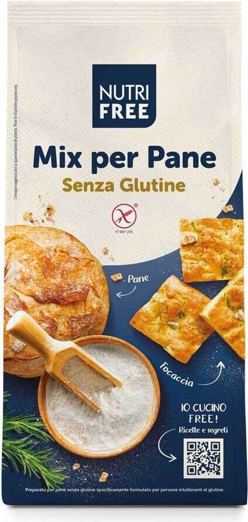 Nutri Free Mix per Pane Bread Mix 1kg