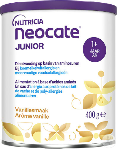 Nutricia Neocate Junior 1+ vanilla can 400g