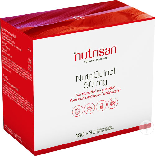 Nutrisan Nutriquinol 50mg Softgels 180 + 30 Free