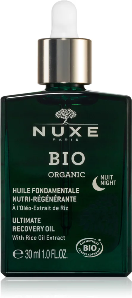 Nuxe Bio Organic Night Oil renewing oil for the regeneration and renewal of the skin