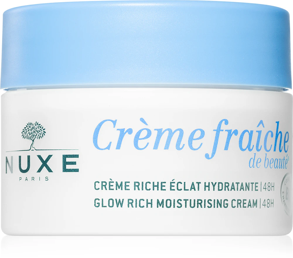 Nuxe Crème Fraîche de Beauté Glow Rich Moisturizing Cream moisturizing face cream with 48-hour effect
