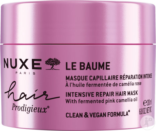 Nuxe Hair Prodigieux Le Baume 3 Minute Intensive Repairing Hair Mask Jar 200ml