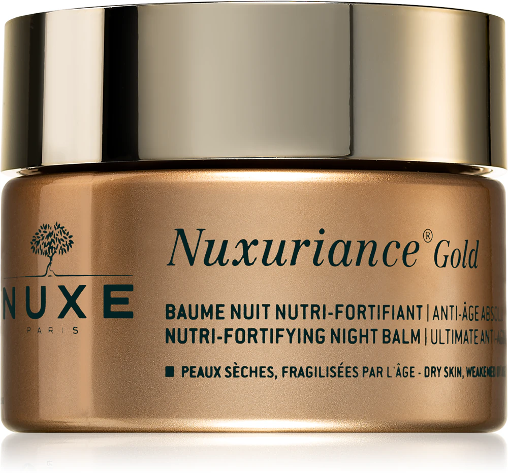 Nuxe Nuxuriance Gold nourishing night balm to strengthen the skin
