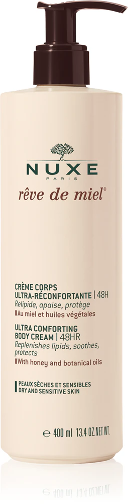 Nuxe Rêve de Miel Miel Ultra-Comforting Body Cream hydrating body cream with honey