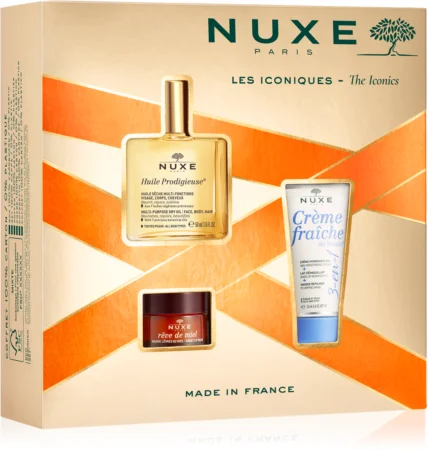 Nuxe The Iconics Prodigieuse Gift Set (For Face and Body)