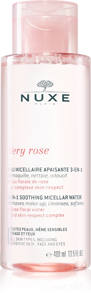 Nuxe Very Rose soothing micellar water for face and eyes