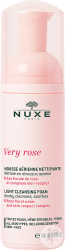 Nuxe Very Rose Airy-Light Cleansing Mousse Pump Bottle 150ml