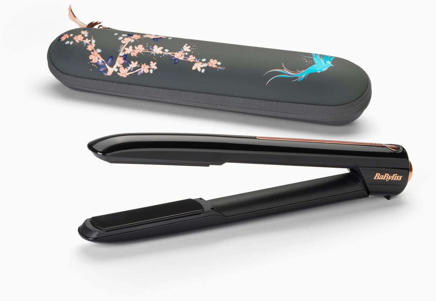 Babyliss 9000RU Wireless Hair Straightener with Battery, Ceramic Plates for Smoother Hair, 15 Sec. Quick Heating, Straightening Hair 200°C Max, Without Cable, 500 g Light