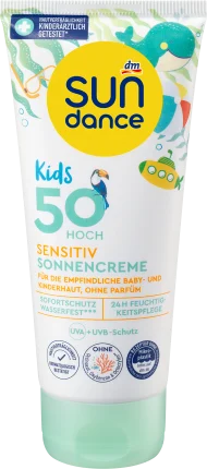 Sunscreen kids sensitive LSF 50, 100 ml