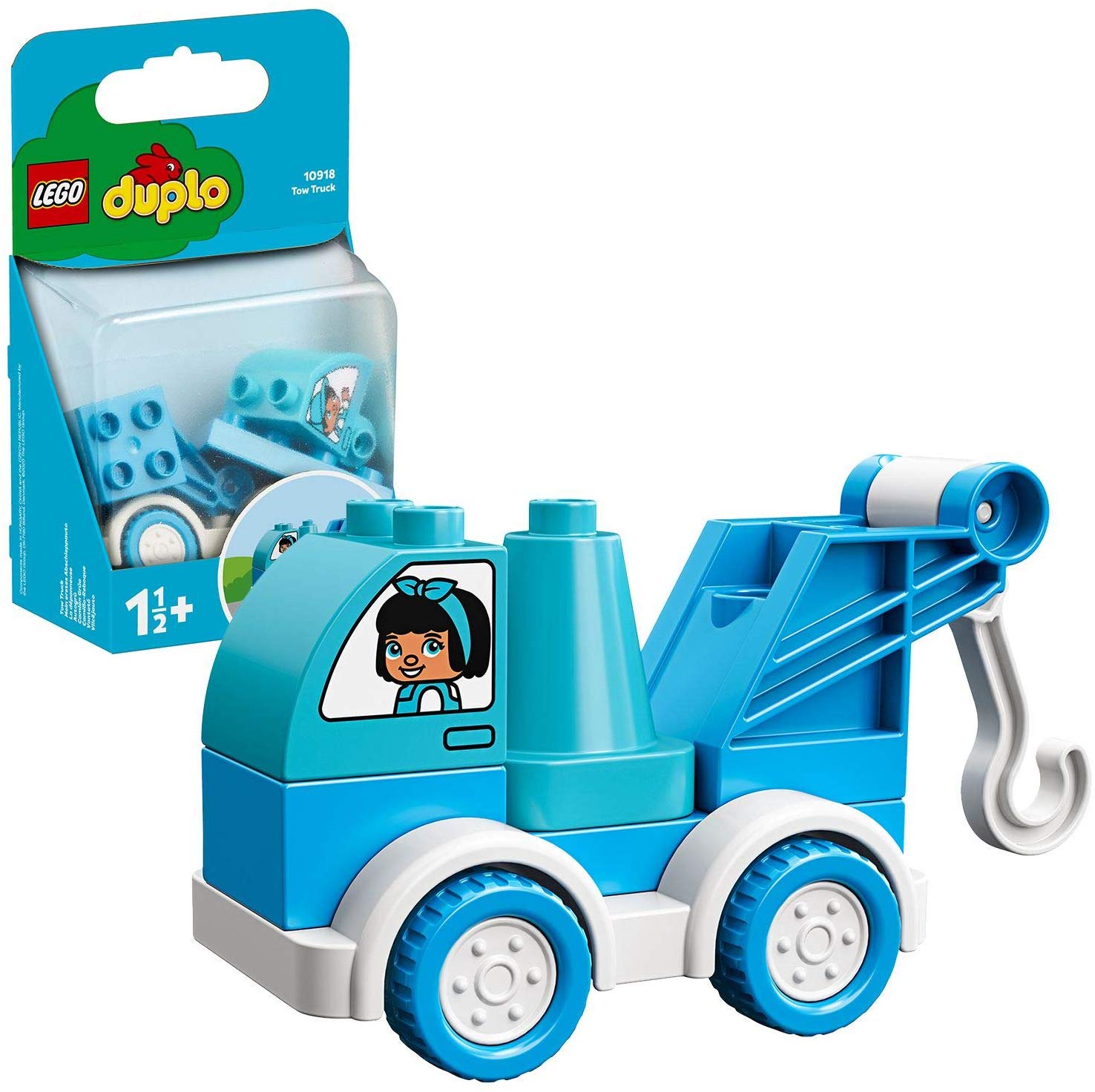 Lego 10918 Duplo My First Tow Car Starter Kit For Toddlers 1.5 Years