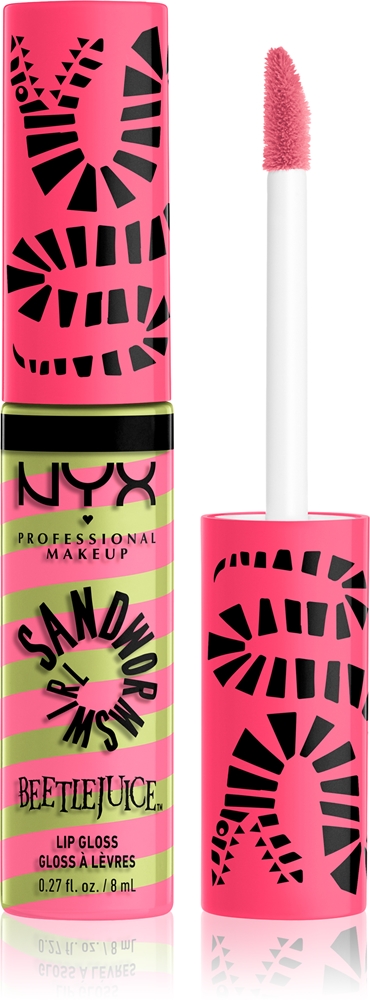 NYX Professional Makeup Beetlejuice Sandworm Swirl Illuminating Lip Gloss