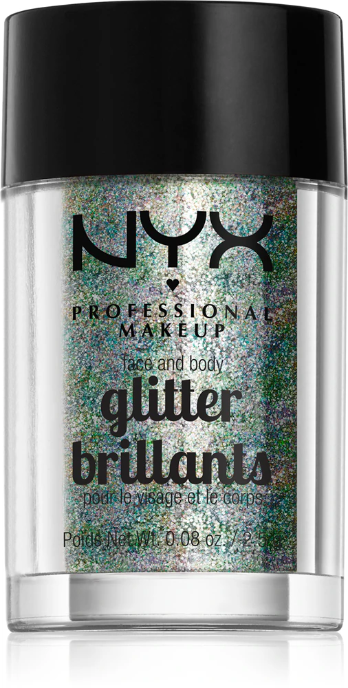 NYX Professional Makeup Face & Body Glitter Brillants Glitter for body and face