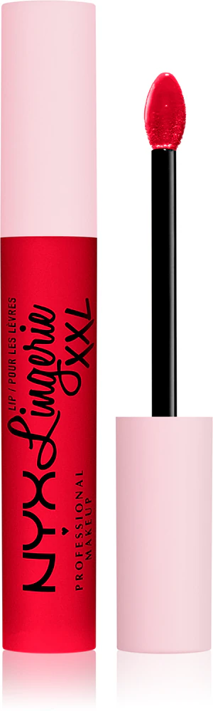 NYX Professional Makeup Lip Lingerie XXL liquid lipstick with a matte finish