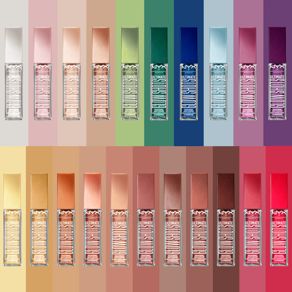 NYX Professional Makeup Ultimate Glow Shots Liquid Eyeshadow with Glitter