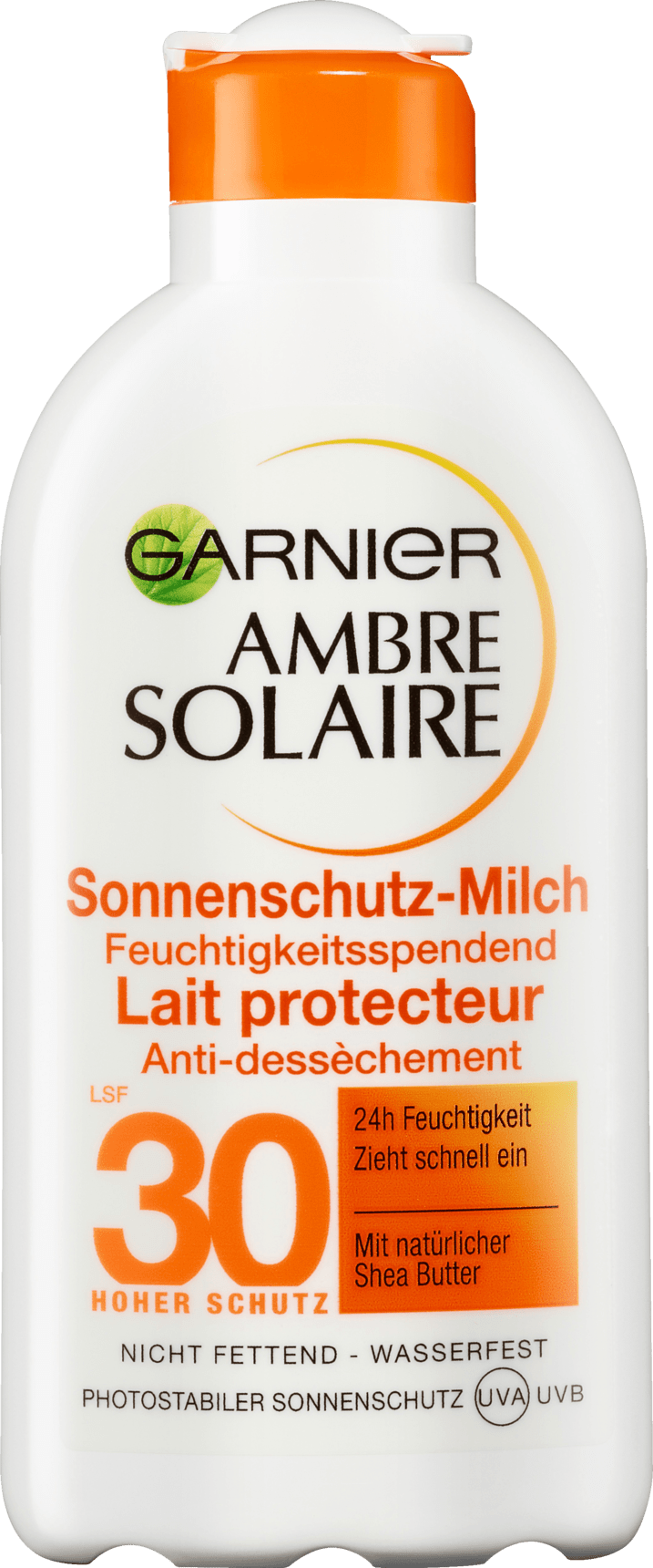 Garnier  Ambre Solaire Sun Milk Spf 30, 200 Ml
