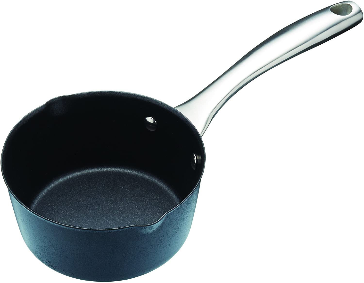 Master Class Professional Carbon Steel Non-Stick Induction-Safe Milk Pan, 14 cm (5.5\")