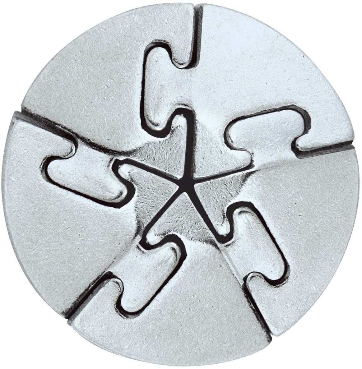 Bartl Huzzle Cast Puzzles, 50 Different High Quality Metal Puzzles for Experts Choose from a range of puzzles..., Spiral