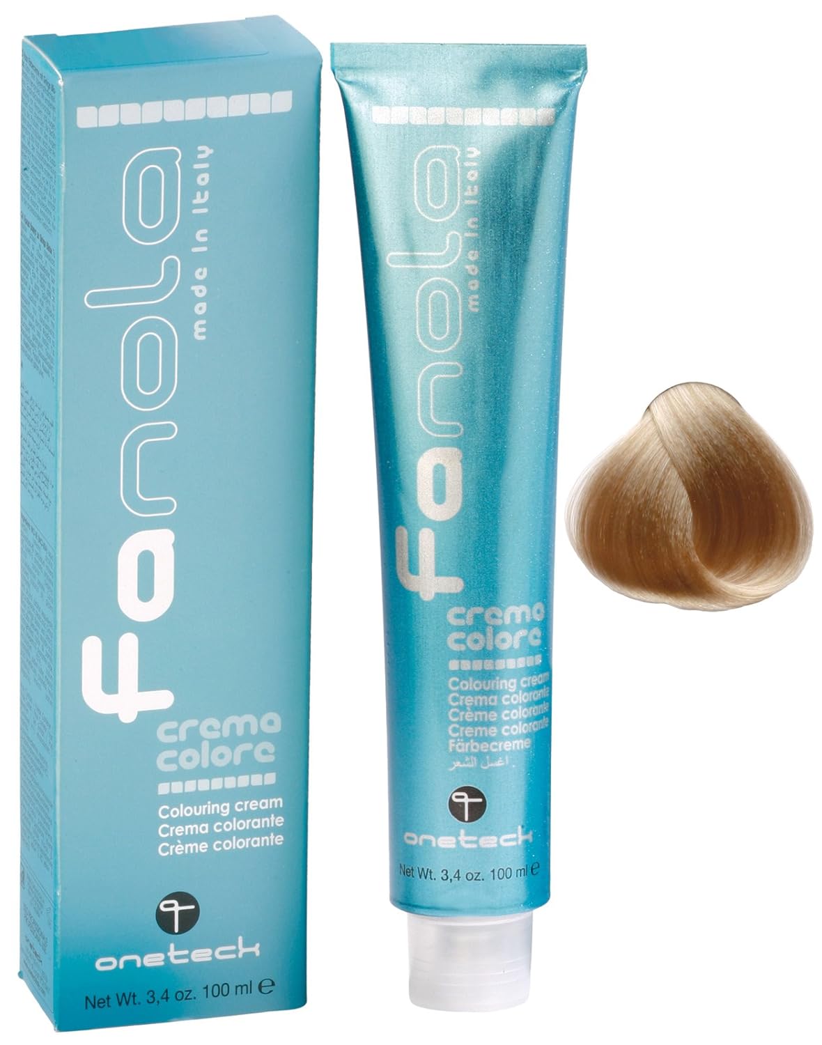 Fanola Hair Color Coloring Cream 12.1 Super Blond Platinum Ash Extra, 100 ml