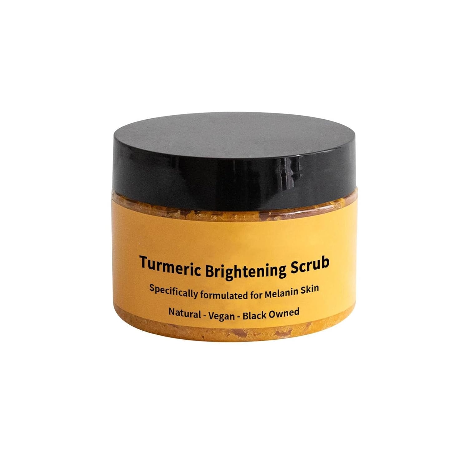 Brightening Exfoliating Body Scrub Sea for Dark Inner Thighs Bikni Area Armpits Hyperpigmentation Natural Ingredients Smoothing Exfoliate Skin Glow 100 g Organic Skin Oil (Yellow, One Size)