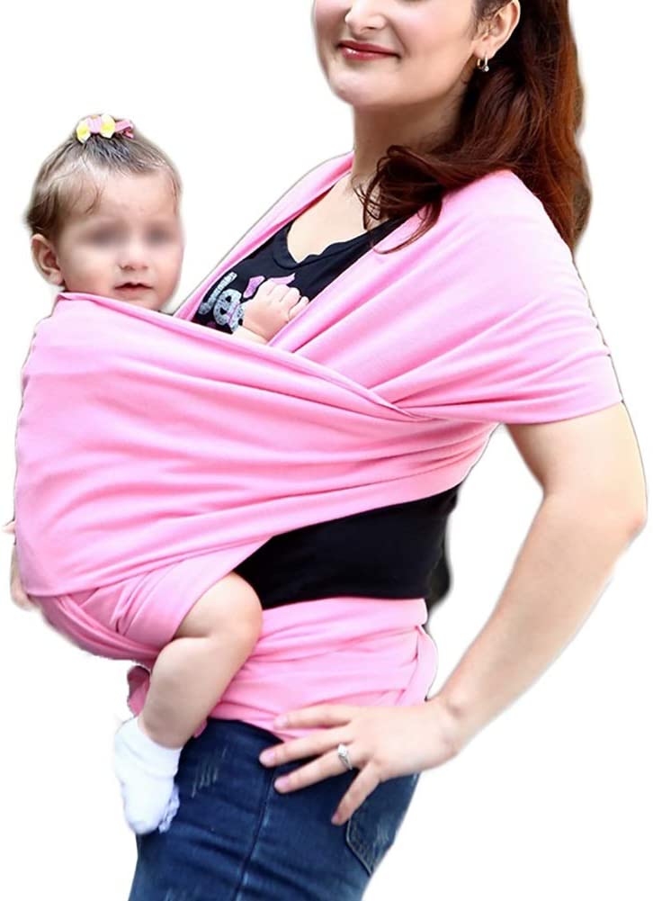 G&F Baby Sling Baby Changing Carrier up to 20 kg for Newborn Toddlers One Size 95% Cotton (Colour: Pink)