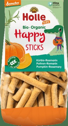 Children's snack pumpkin rosemary sticks, from 3 years, Demeter, 100 g