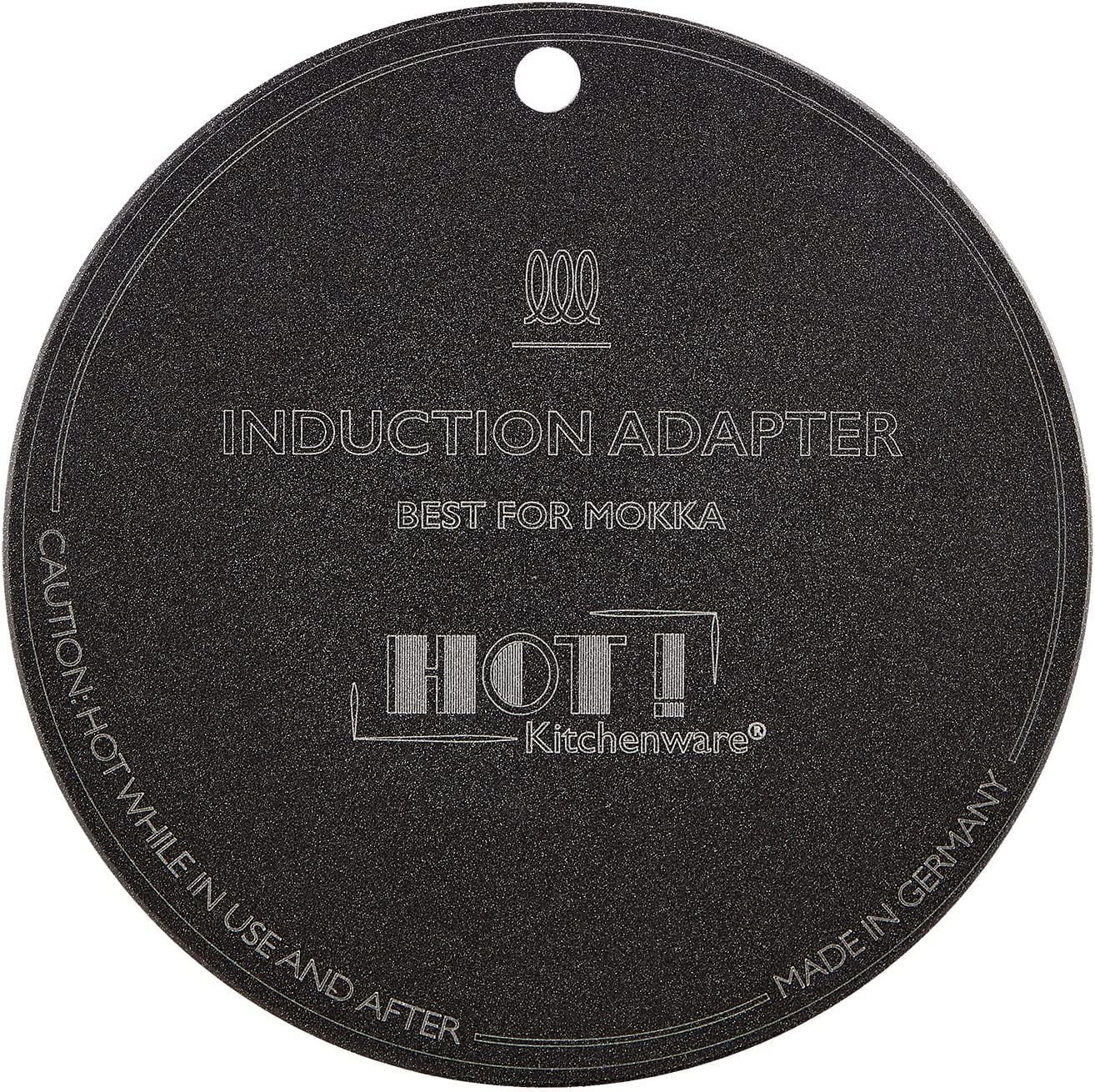 Hot! Kitchenware Induction Adaptor Plate for Espresso Maker, 100% Made in Germany, Size: 12 cm