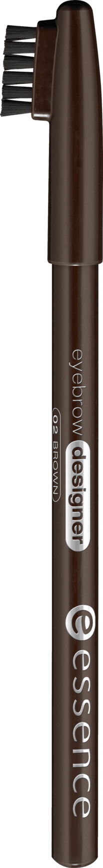 essence cosmetics Eyebrow Pencil, Eyebrow Designer Brown 02, 1 G