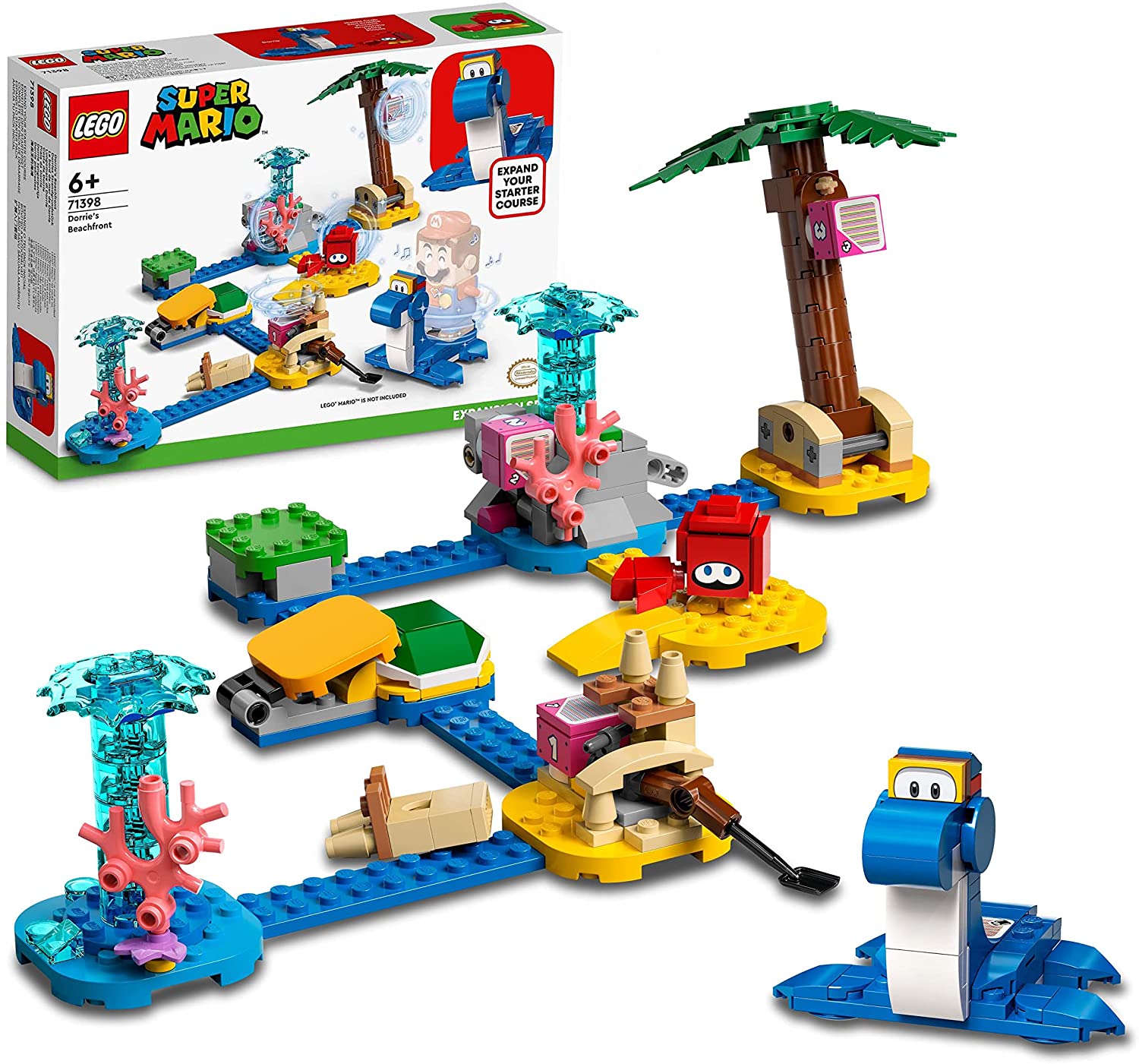LEGO 71398 Super Mario Dorries Strandgrundstück – Erweiterungsset, Spielzeu