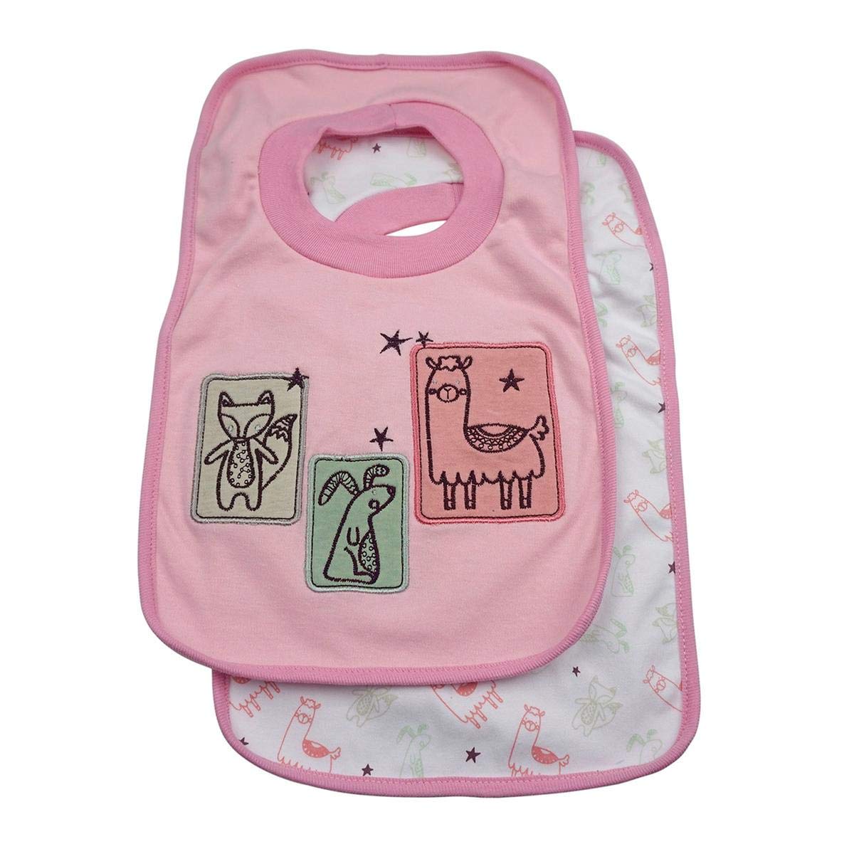 Olmitos Woodland Cotton Bibs (Pack of 2)