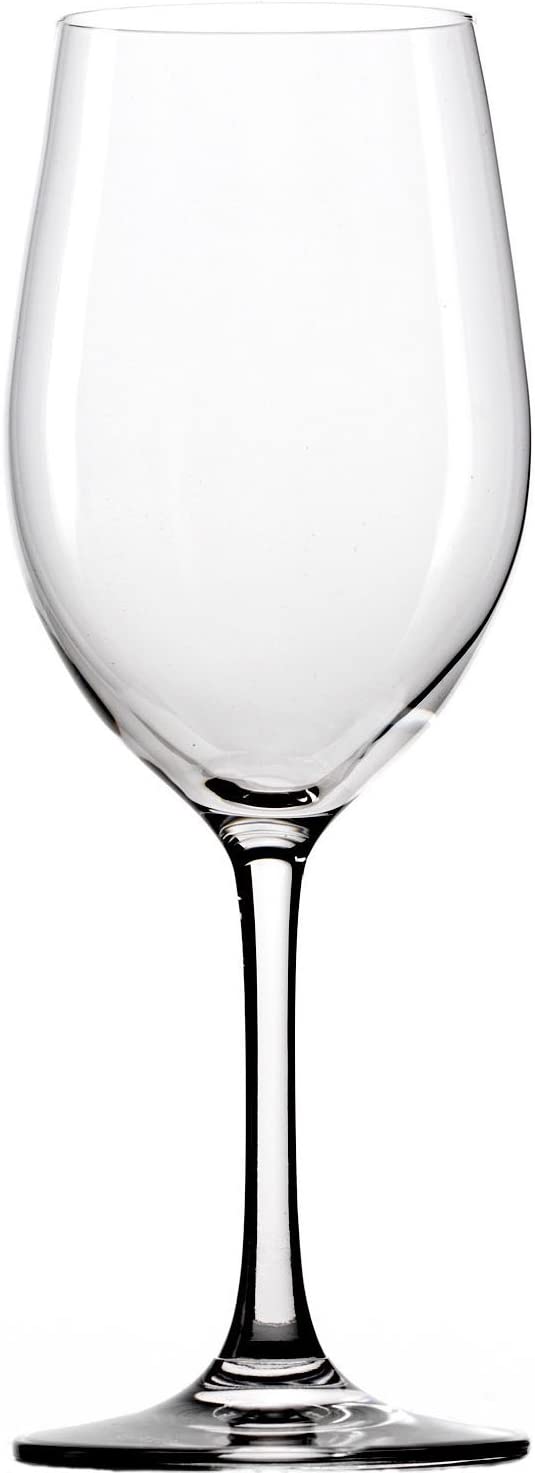 Stölzle Lausitz White Wine Glasses 370 ml, set of 6, dishwasher proof