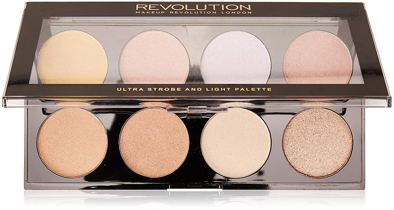 Makeup Revolution Eyeshadow Palette – Iluminadores Ultra Strobe and Light