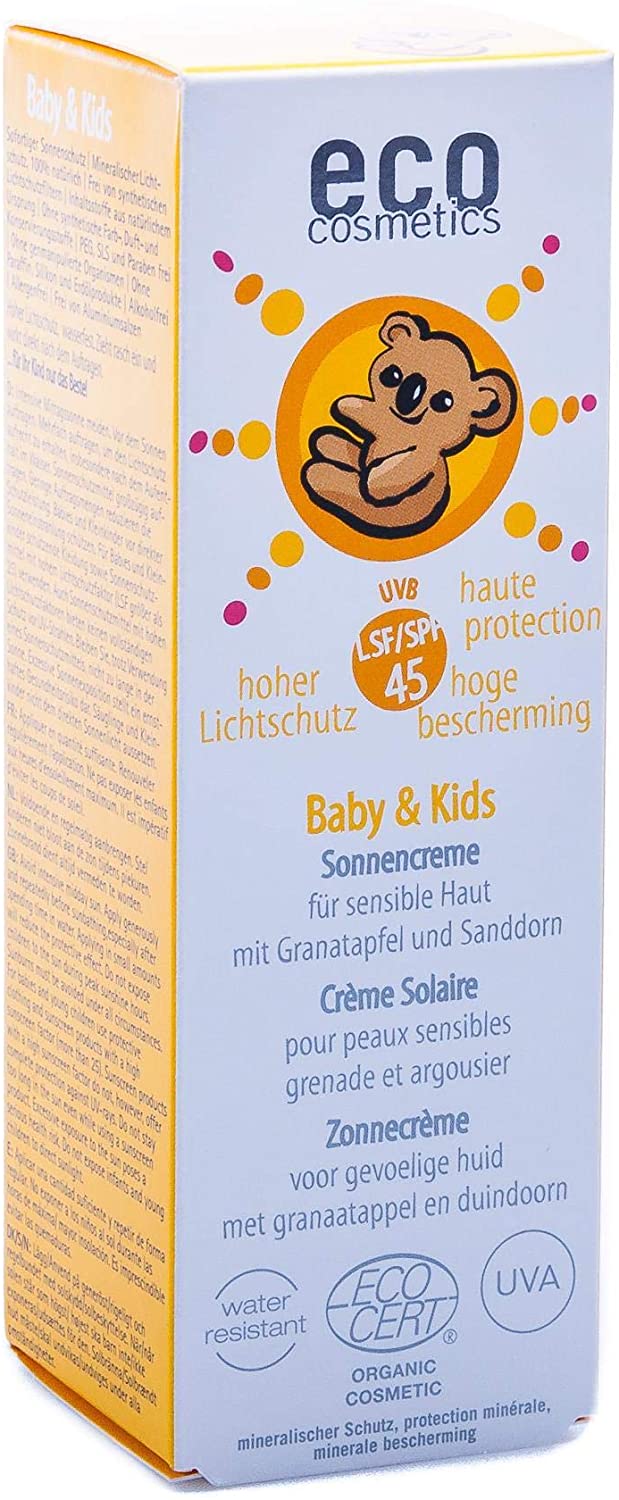 eco cosmetics Baby & Kids Sun Cream, 50 ml ECO-BABY-SUNCREME-LSF45