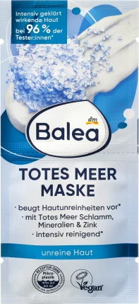 Facial mask Totes Meer (2x8 ml), 16 ml