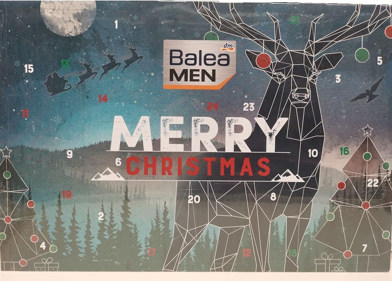 Balea Men - Man - Advent Calendar 2021 - Advent Calendar - Men - Beauty - Cosmetics - Limited Edition