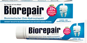 Toothpaste Biomimetic zinc hydroxyapatite, fluoride-free, 75 ml