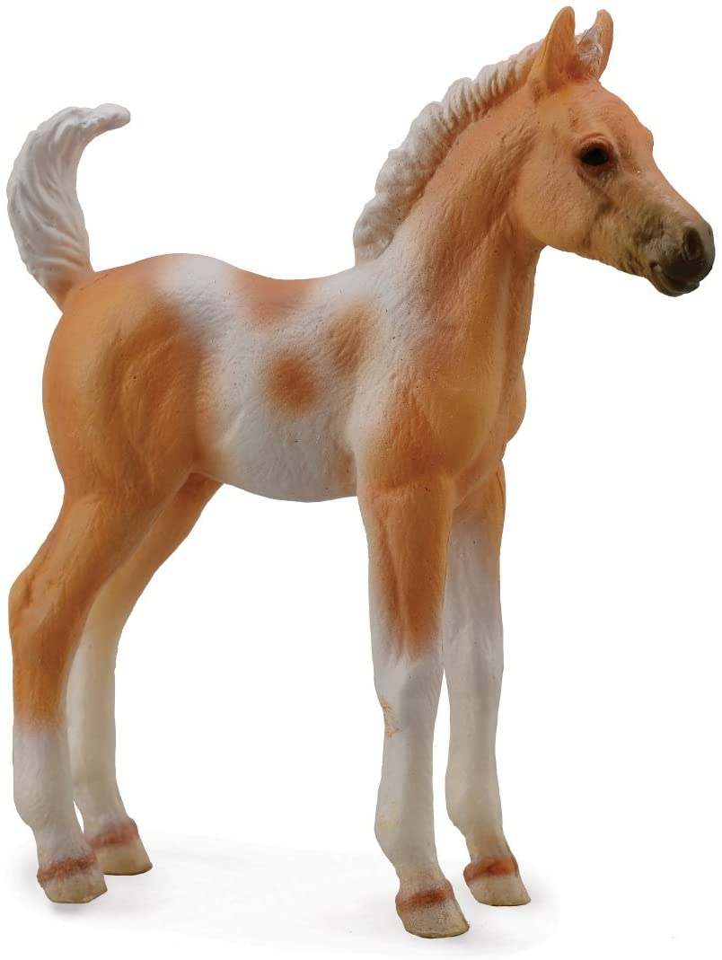 Collecta Collect A Standing Horse Pinto Foal Palomino Toy Figure