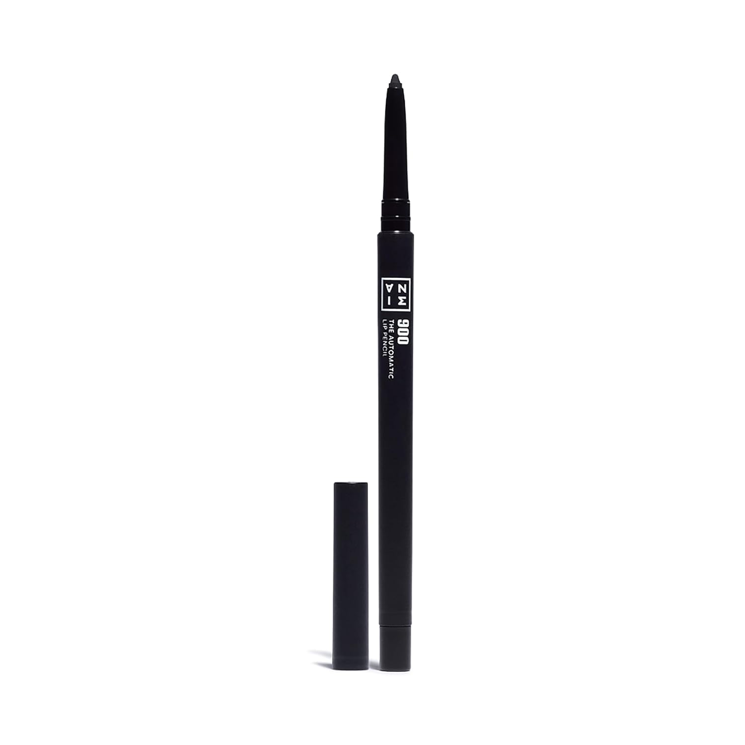 3INA MAKEUP - The Automatic Lip Pencil 900 - Black Lip Liner Waterproof - Lip Liner for Fuller Lips - Automatic Lip Liner - Vegan - Cruelty Free