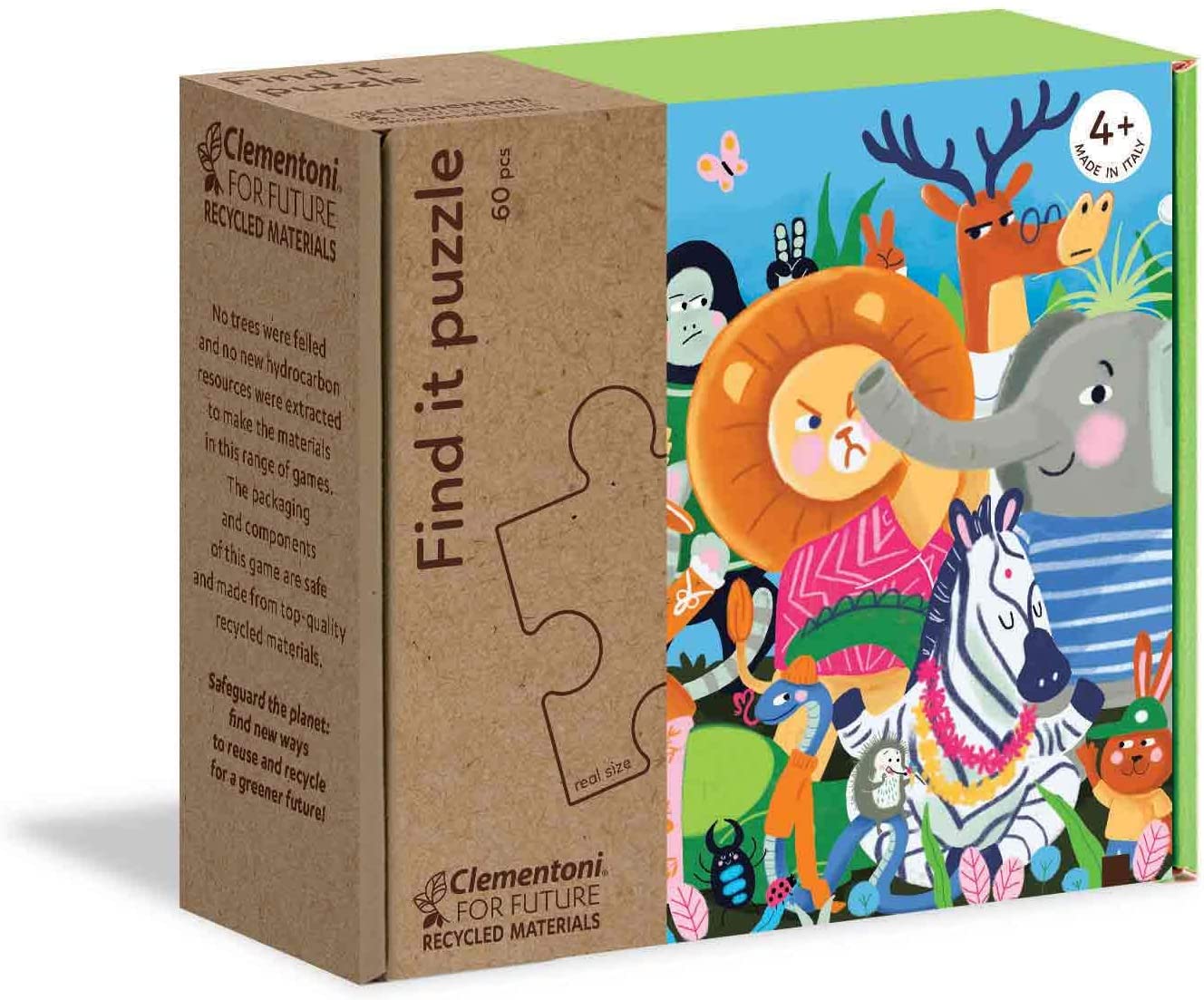 Clementoni-16220-Find it Together Children's Puzzle Multi-Coloured 16220