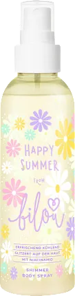 Body spray shimmer Happy Summer, 150 ml