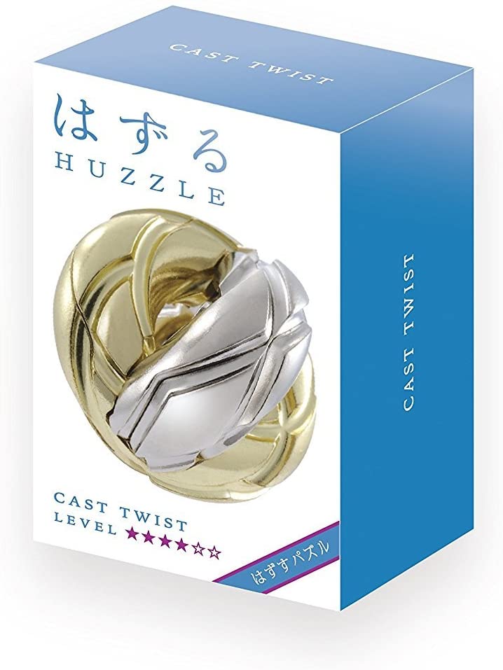 Bartl Huzzle Cast Puzzles, 50 Different High Quality Metal Puzzles for Experts Choose from a range of puzzles..., twist