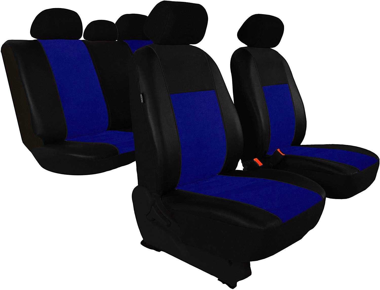 Pok Ter Tuning Custom Fit Seat Cover for Sandero II 2012. Includes Blue Unico Other Offers Available in 7 Colours)