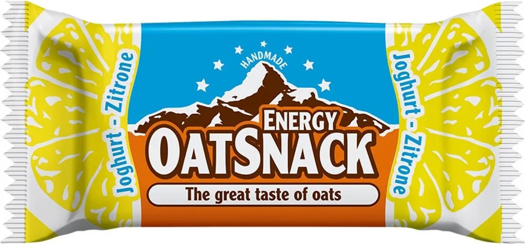 Oat Snack Riegel, 1 x 65 g Riegel, Geschmack: Joghurt Zitrone