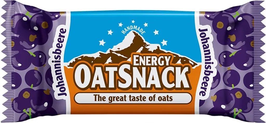 Oat Snack Riegel, 1 x 65 g Riegel, Geschmack: Johannisbeere